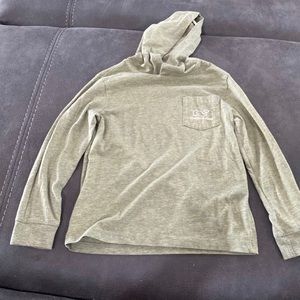 Vineyard Vines boys long sleeve hooded shirt size boys 5